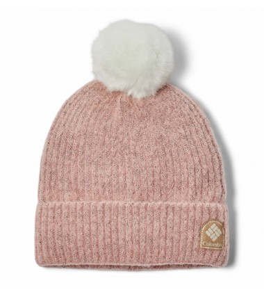 Columbia kepurė Winter Blur. Spalva šviesiai rožinė
